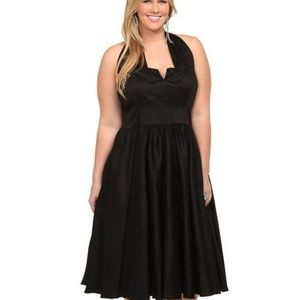 Torrid Queen of Heartz Retro Black Swing Dress